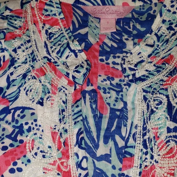 Lilly Pulitzer Sarasota Tunic ~ She She Shells - Picture 5 of 8